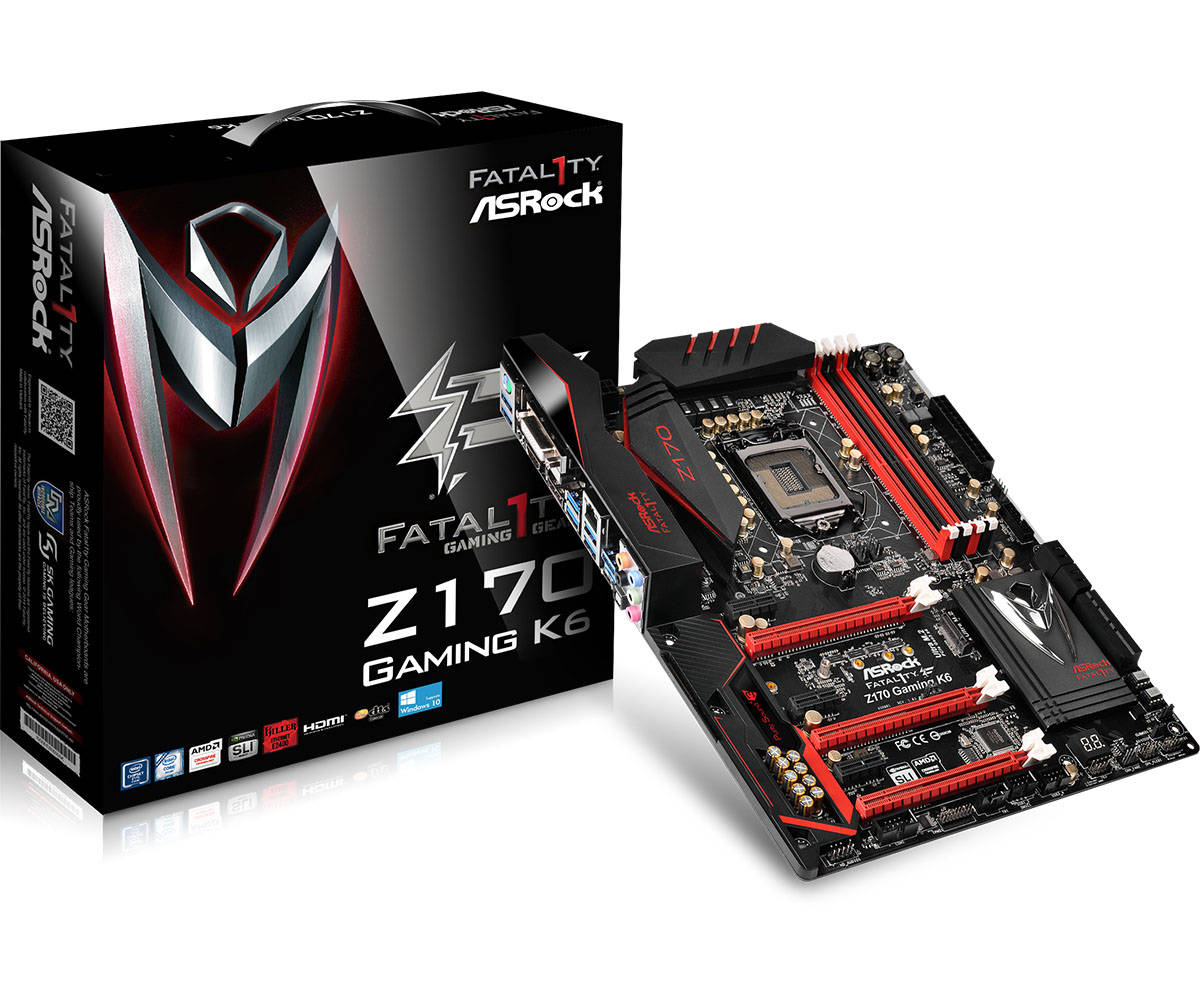 Asrock Fatal1ty Z170 Gaming K6 - Motherboard Specifications